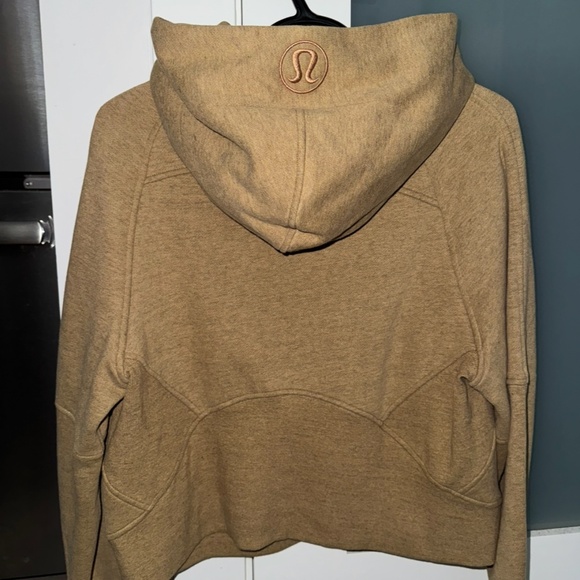 lululemon Scuba Oversized Half-Zip Hoodie - Heathered Allspice - Picture 5 of 5